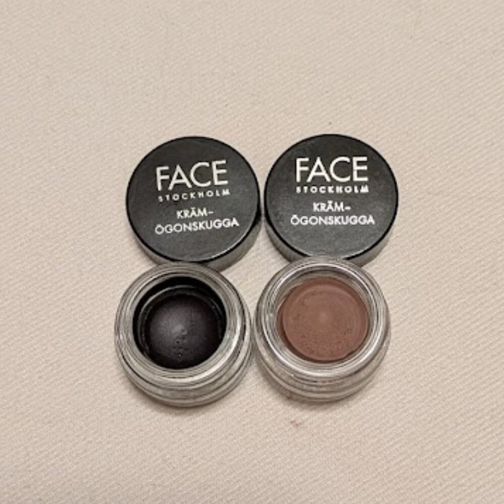 FACE Stockholm Cream Eye Shadow in Dark and Medium Brown